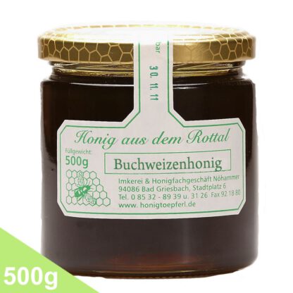 Buchweizenhonig flüssig (500 Gr.)