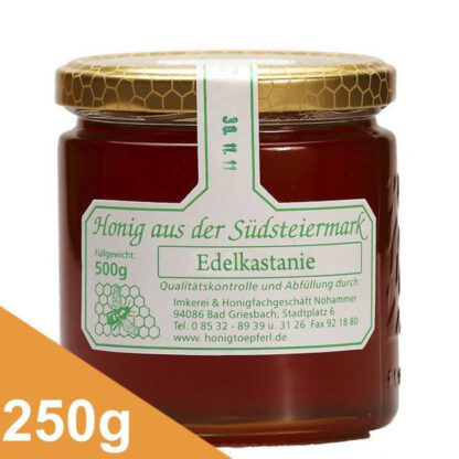 Edelkastanienhonig flüssig (250 Gr.)