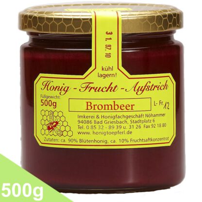 Fruchthonig "Brombeer" cremig (500 Gr.)