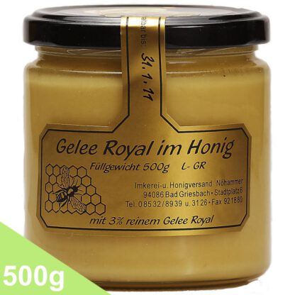 Gelee Royale im Honig (500 Gr.)