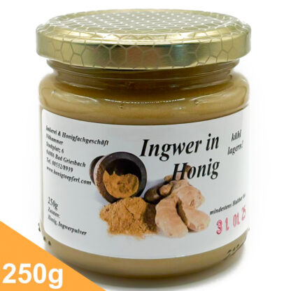 Ingwer in Honig (250 Gr.)