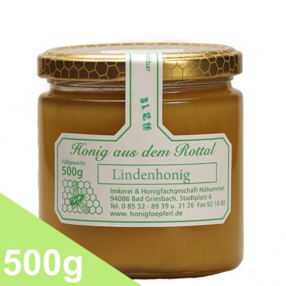 Lindenhonig cremig (500 Gr.)