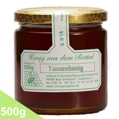 Tannenhonig flüssig (500 Gr.)