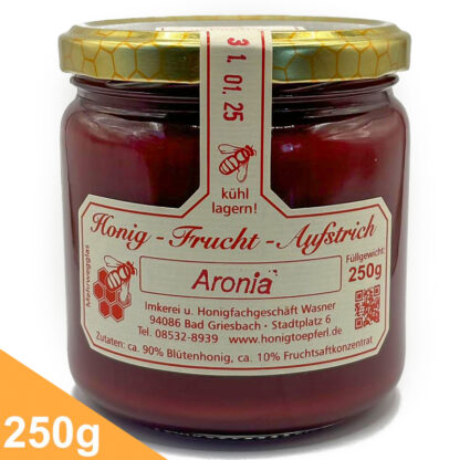 Fruchthonig "ARONIA" cremig (250 Gr.)